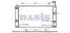 AKS DASIS 210224N Radiator, engine cooling